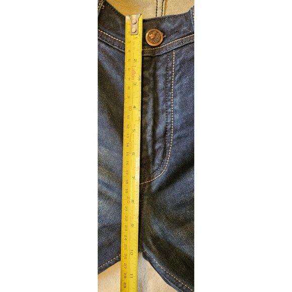 COBB Italy Straight Fit Low Rise Dark Wash Denim Jeans Mens Size 32 Capri - Picture 10 of 12